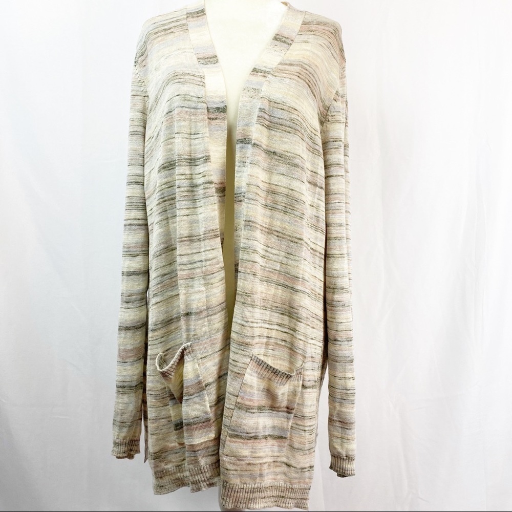 Maurice’s Cardigan Open Front Pocket  Long Sleeve